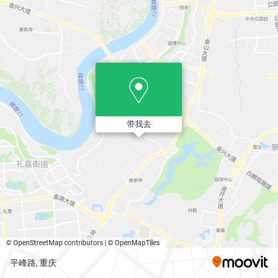 平峰路地图