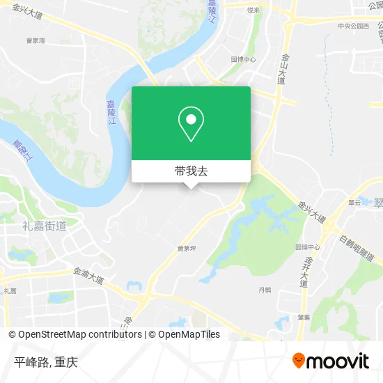 平峰路地图