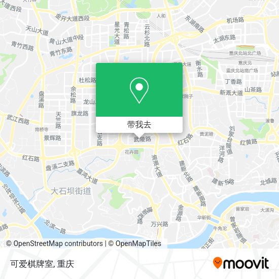 可爱棋牌室地图
