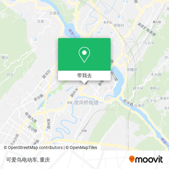 可爱鸟电动车地图