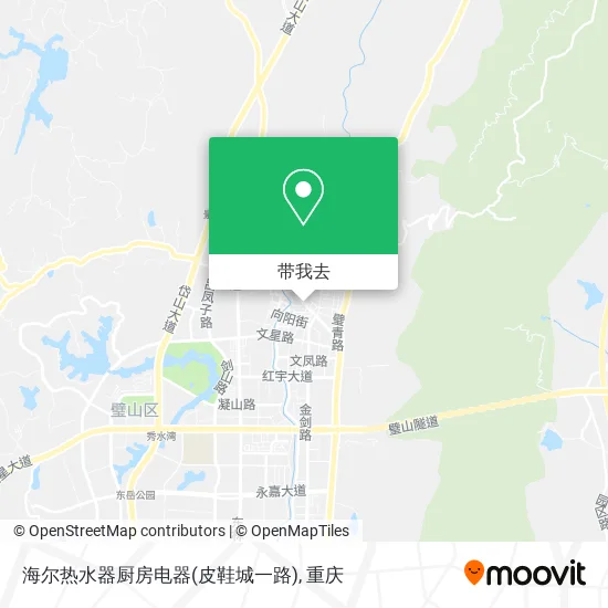 海尔热水器厨房电器(皮鞋城一路)地图