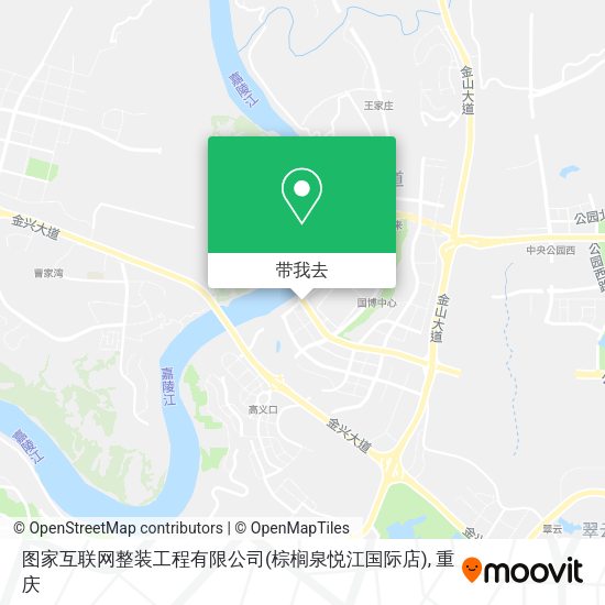 图家互联网整装工程有限公司(棕榈泉悦江国际店)地图