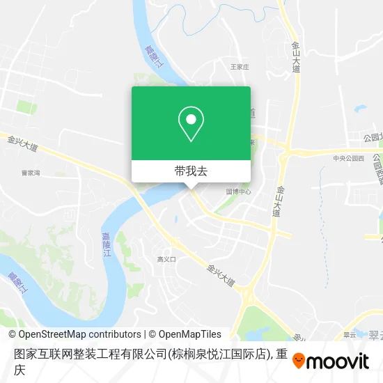 图家互联网整装工程有限公司(棕榈泉悦江国际店)地图