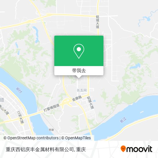 重庆西铝庆丰金属材料有限公司地图