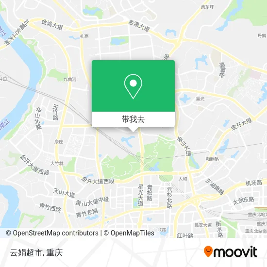 云娟超市地图