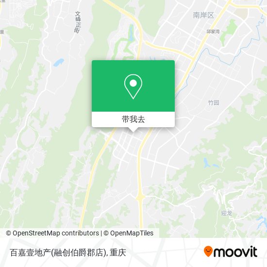 百嘉壹地产(融创伯爵郡店)地图