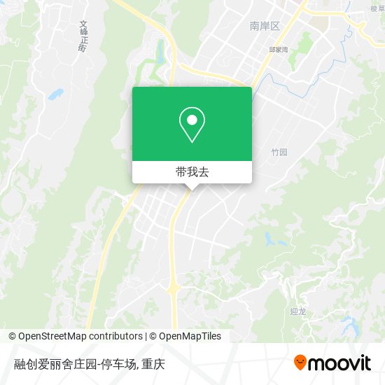 融创爱丽舍庄园-停车场地图