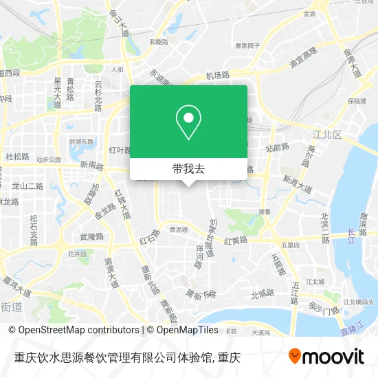 重庆饮水思源餐饮管理有限公司体验馆地图