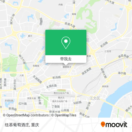 纽慕葡萄酒庄地图