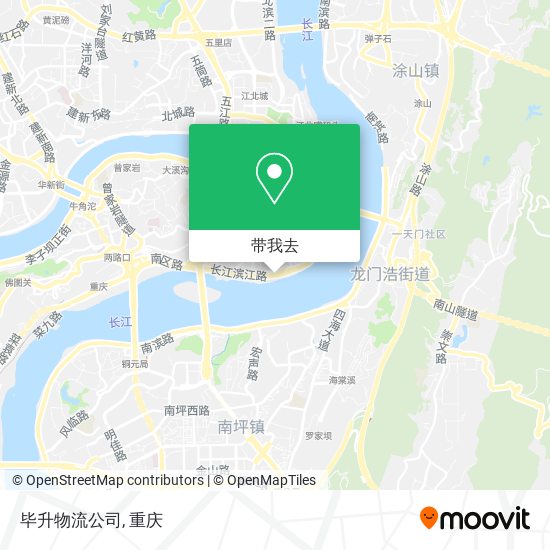 毕升物流公司地图