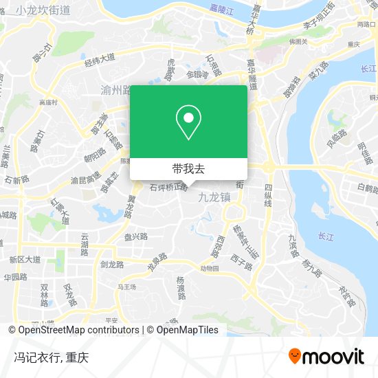 冯记衣行地图