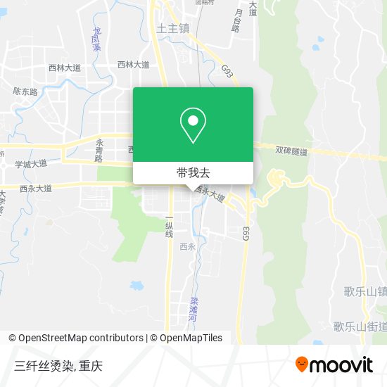 三纤丝烫染地图