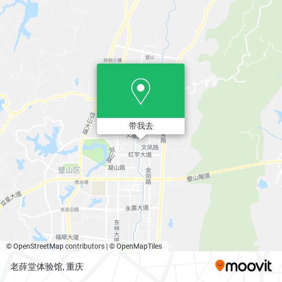 老薛堂体验馆地图