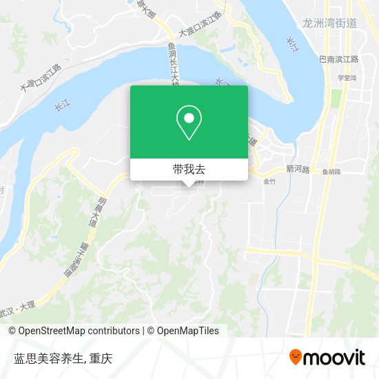 蓝思美容养生地图