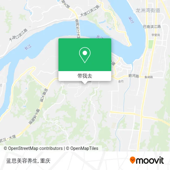 蓝思美容养生地图