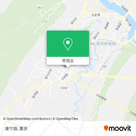 康宁路地图