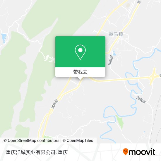 重庆洋城实业有限公司地图