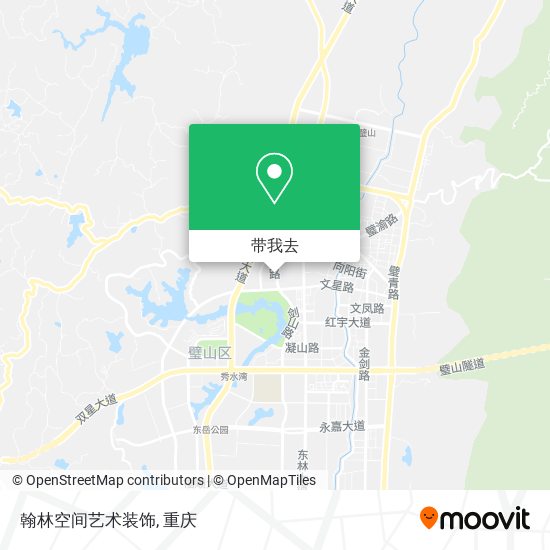翰林空间艺术装饰地图