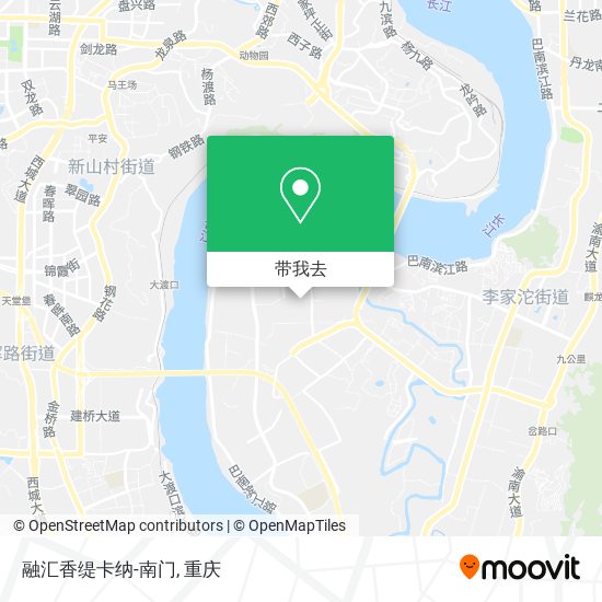 融汇香缇卡纳-南门地图