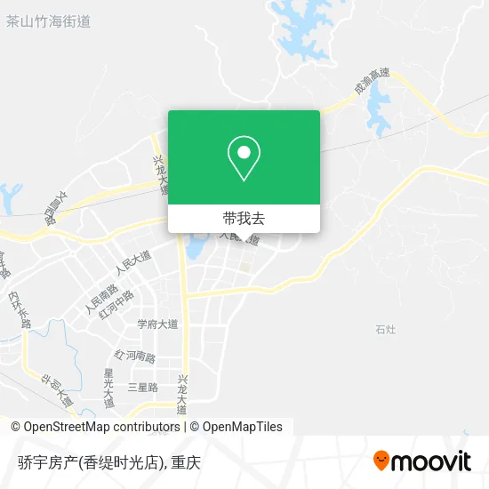 骄宇房产(香缇时光店)地图
