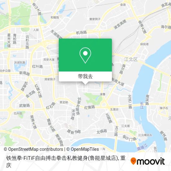 铁煞拳·FiTiF自由搏击拳击私教健身(鲁能星城店)地图