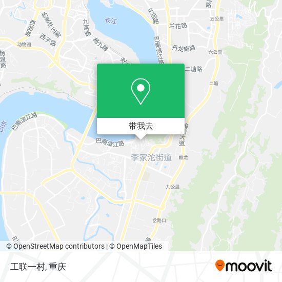 工联一村地图
