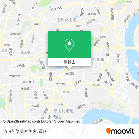Y R艺染美容美发地图