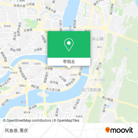 民族巷地图