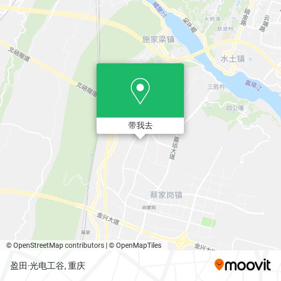 盈田·光电工谷地图