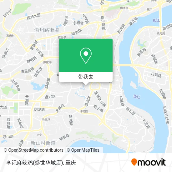 李记麻辣鸡(盛世华城店)地图