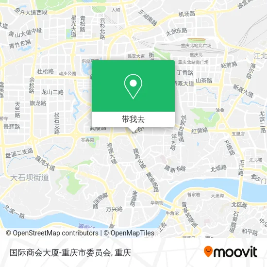 国际商会大厦-重庆市委员会地图