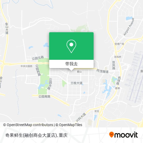 奇果鲜生(融创商会大厦店)地图