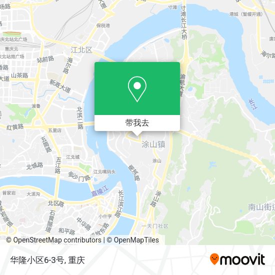 华隆小区6-3号地图