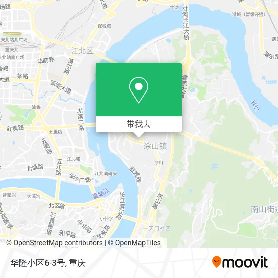 华隆小区6-3号地图
