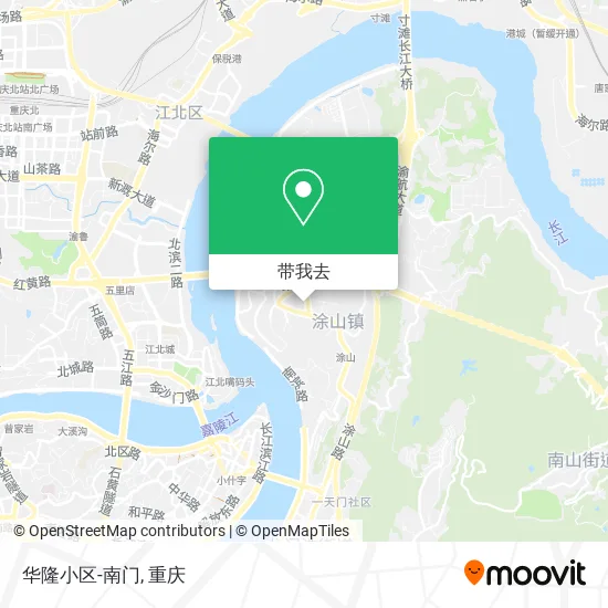 华隆小区-南门地图