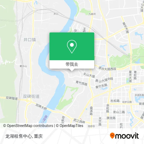 龙湖租售中心地图