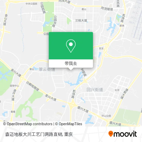 森迈地板大川工艺门两路直销地图