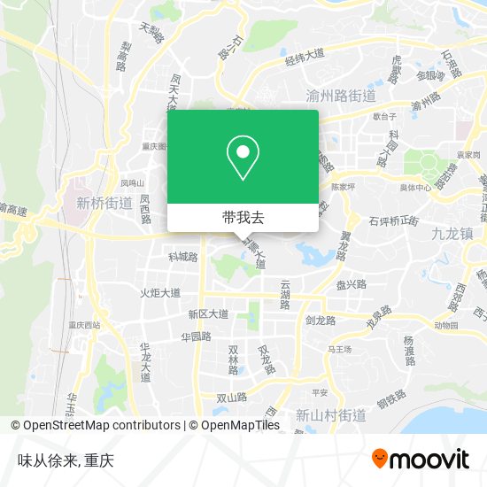 味从徐来地图