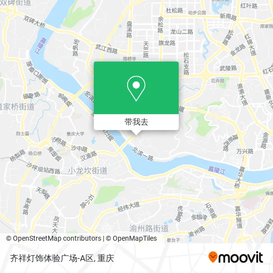 齐祥灯饰体验广场-A区地图