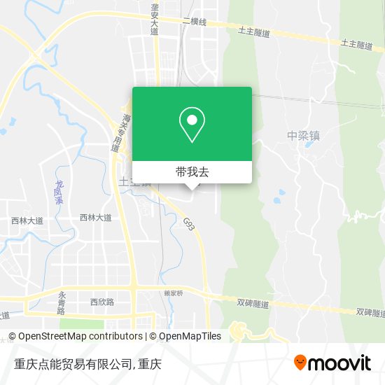 重庆点能贸易有限公司地图