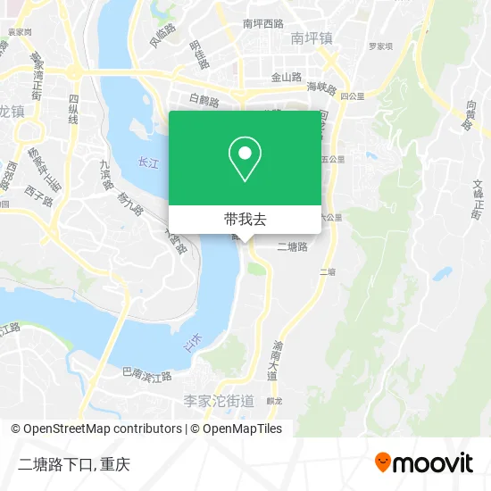 二塘路下口地图