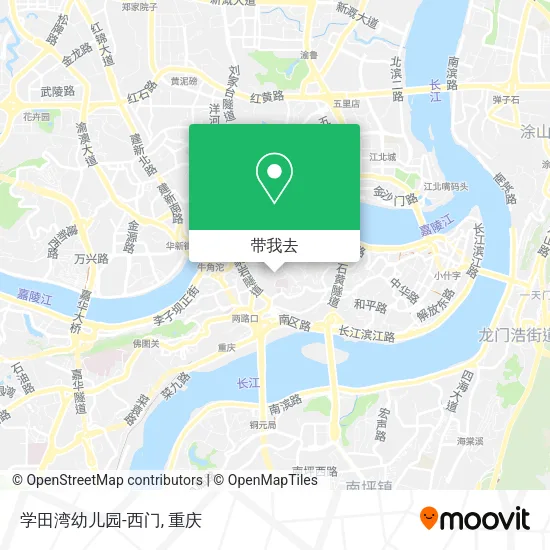 学田湾幼儿园-西门地图