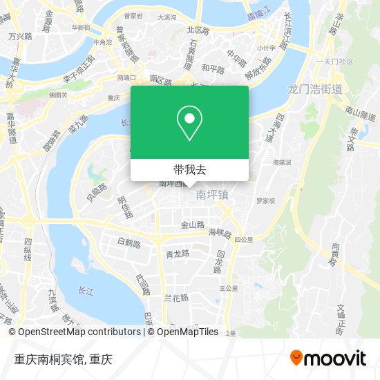 重庆南桐宾馆地图