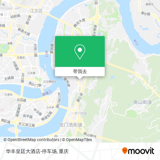 华丰皇廷大酒店-停车场地图