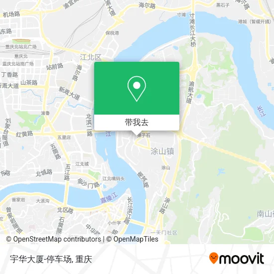 宇华大厦-停车场地图