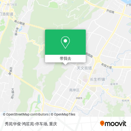 秀苑华俊·鸿笙苑-停车场地图
