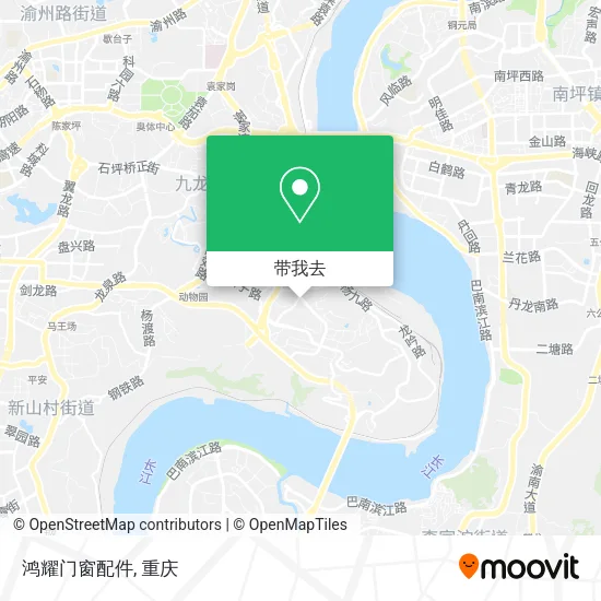 鸿耀门窗配件地图