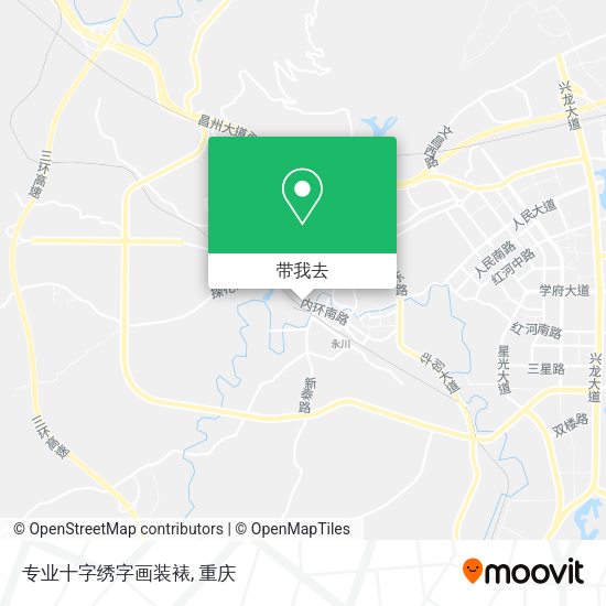 专业十字绣字画装裱地图