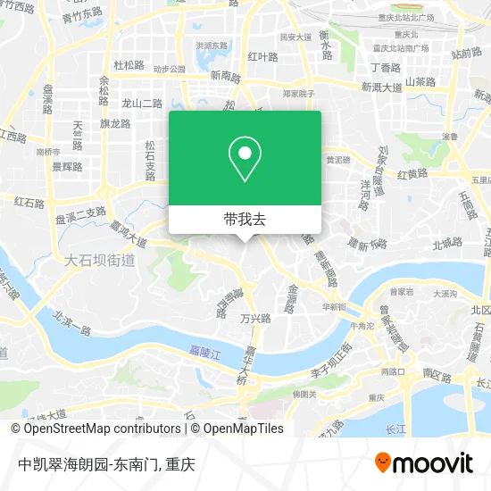 中凯翠海朗园-东南门地图