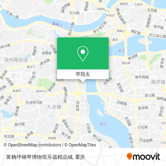 黄桷坪钢琴博物馆乐器精品城地图